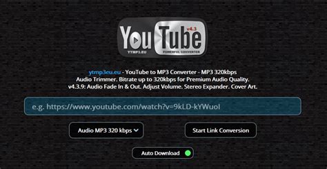 my free mp3 320 kbps|YouTube to MP3 .